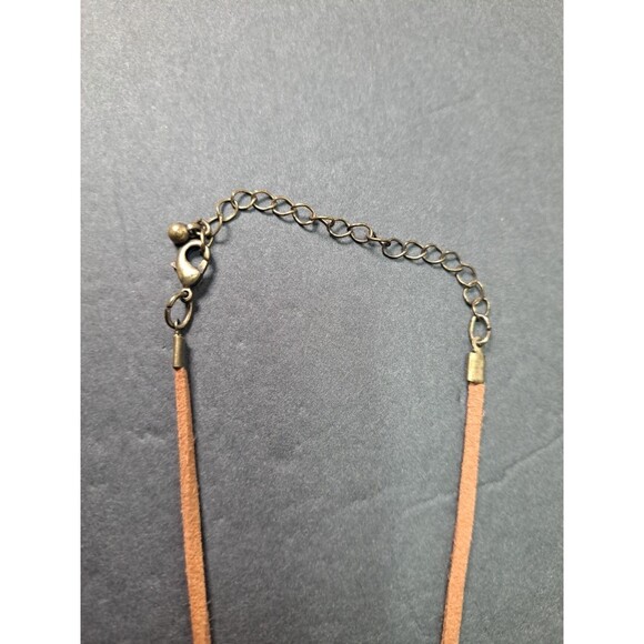 Rose Quartz Teardrop Pendant Necklace Natural Stone Crystal Spiritual Love Stone - Picture 6 of 9